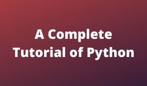 Python Tutorials