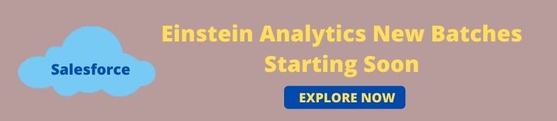 SALESFORCE EINSTEIN ANALYTICS COURSE