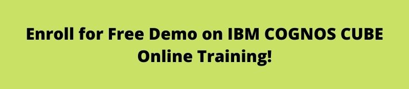 IBM COGNOS CUBE